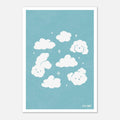 Cloud Animals Digital Art Print