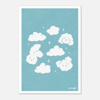 Cloud Animals Digital Art Print