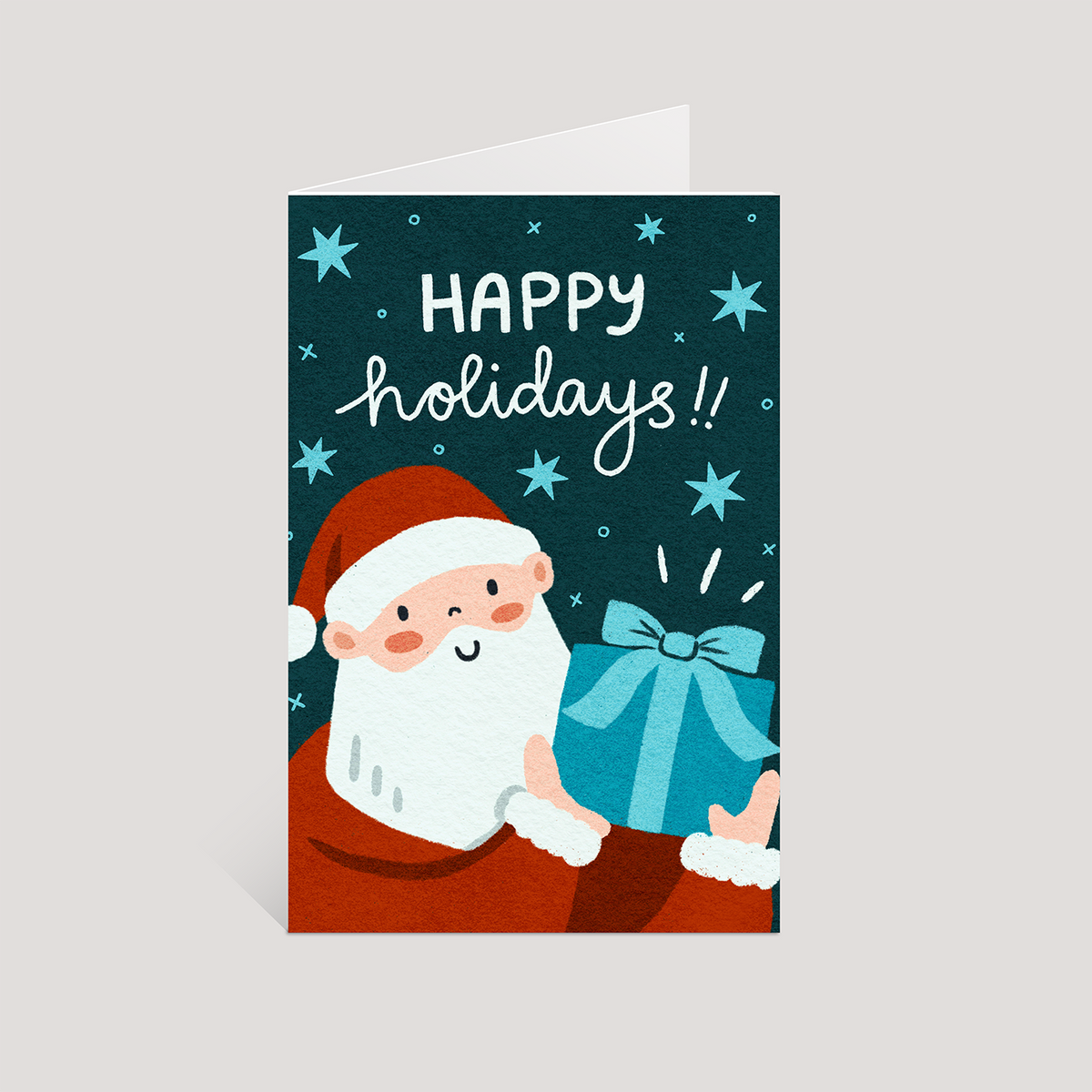 Happy Santa Card