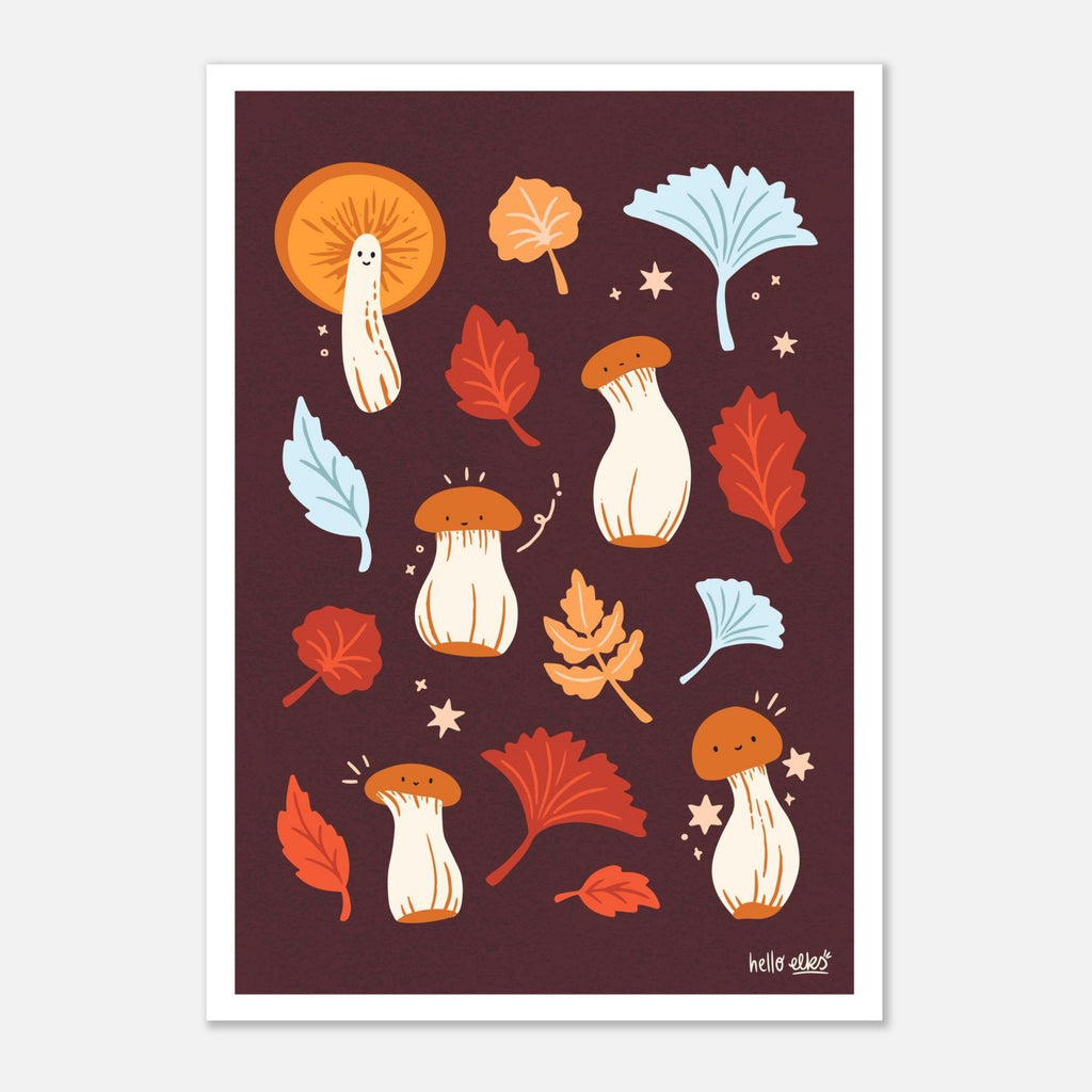 Mushroom Magic Digital Art Print