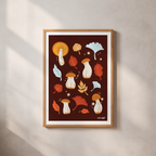 Mushroom Magic Digital Art Print