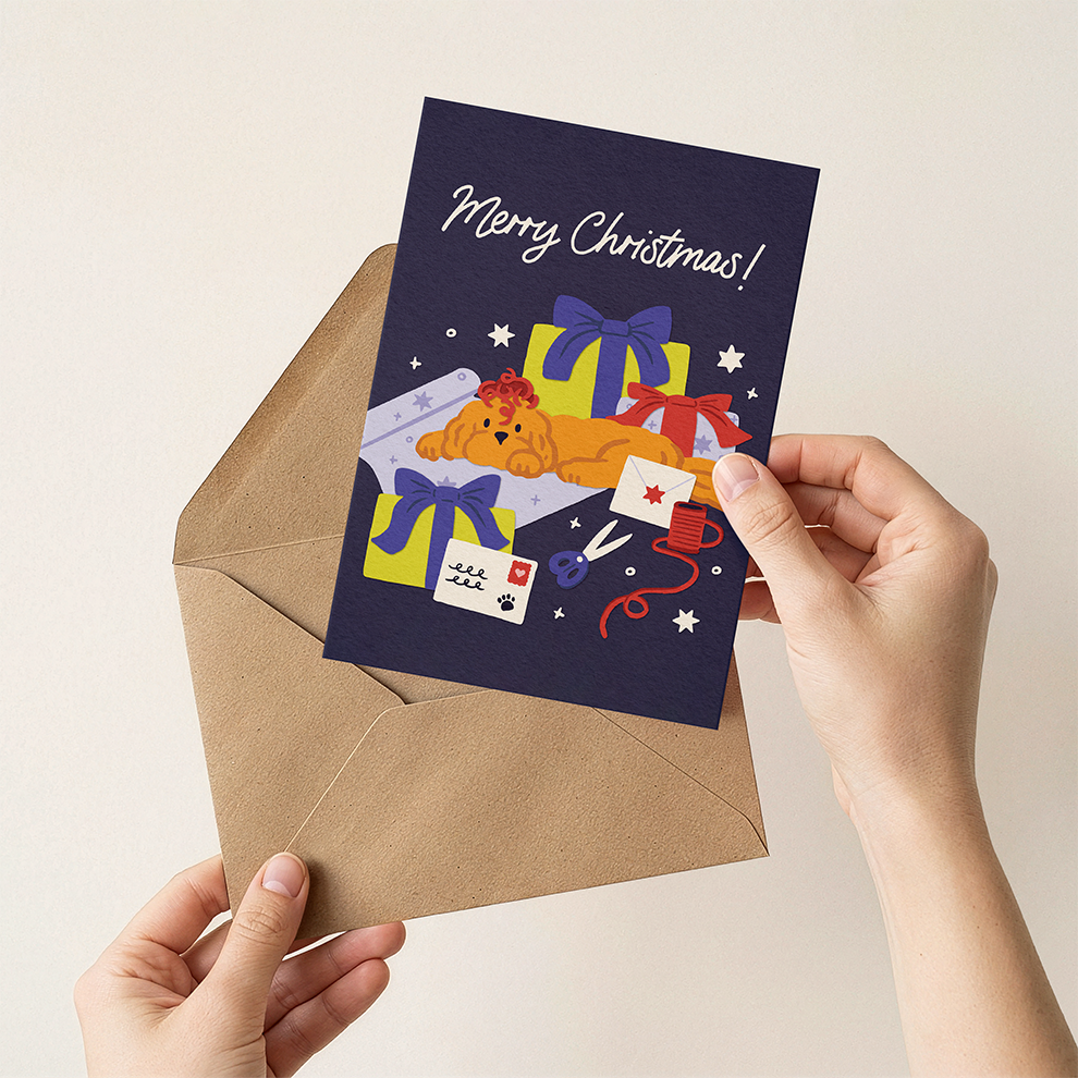 Santa’s Little Helper Card