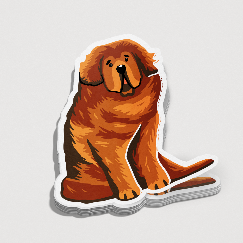 Tibetan Mastiff Sticker