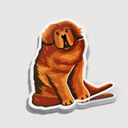 Tibetan Mastiff Sticker