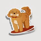 Winston and Bone Sticker